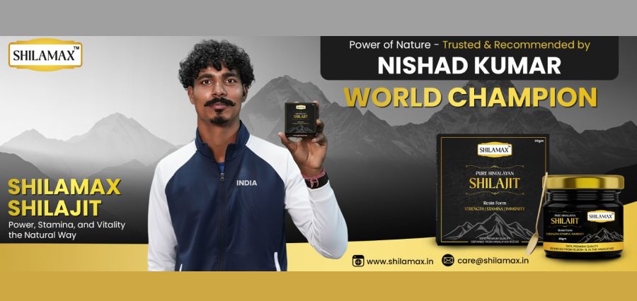 Trusted and Recommended by World Champion Nishad Kumar: Shilamax Brings Pure Ayurvedic Vitality to Modern Lifestyles